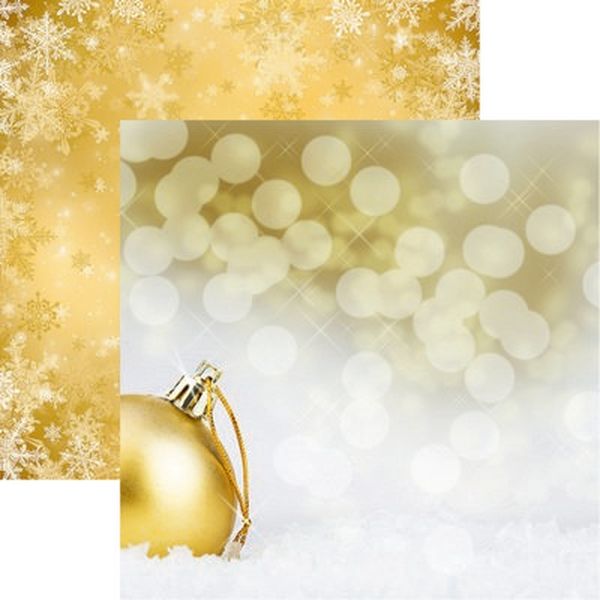 Gold Christmas: Golden Ball Paper