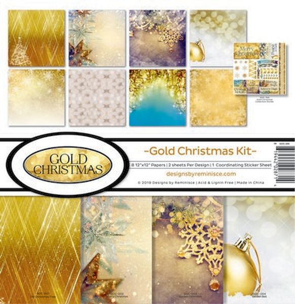 Gold Christmas Collection Kit