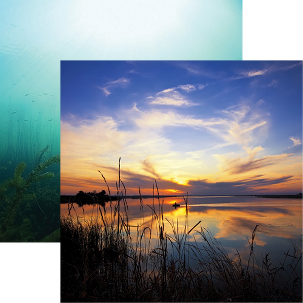 Gone Fishing: Fisherman's Dream Double-Sided Paper