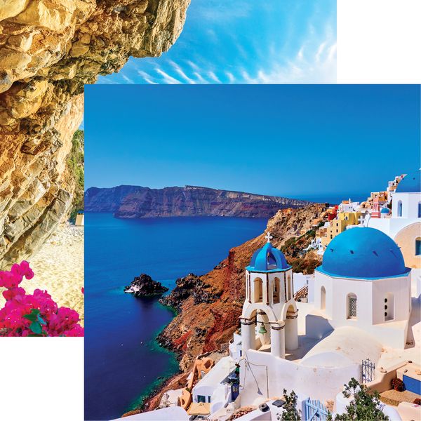 Greece: Santorini DS Paper
