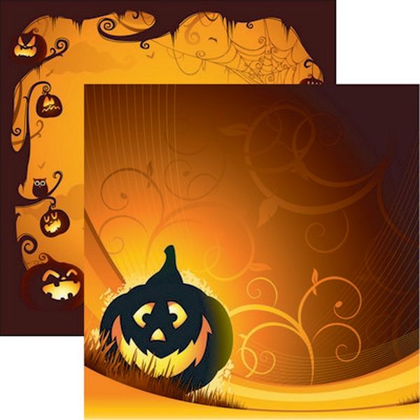 Halloween Night: Happy Pumpkin Paper
