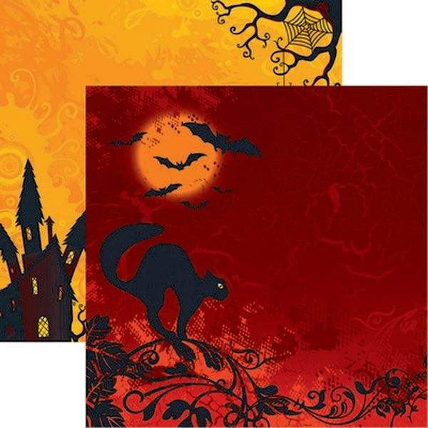 Halloween Night: Black Cat Paper
