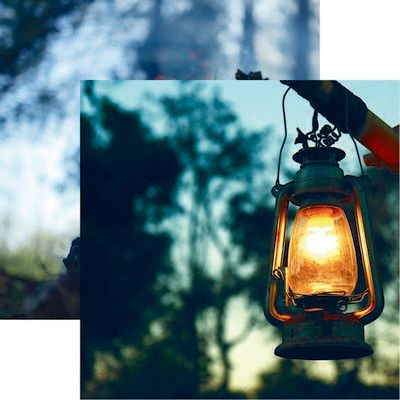 Happy Camper: Warm Glow Scrapbook Paper