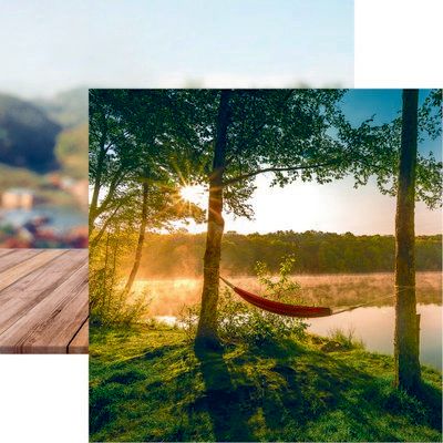 Happy Camper: Just Hangin' Around Scrapbook Paper