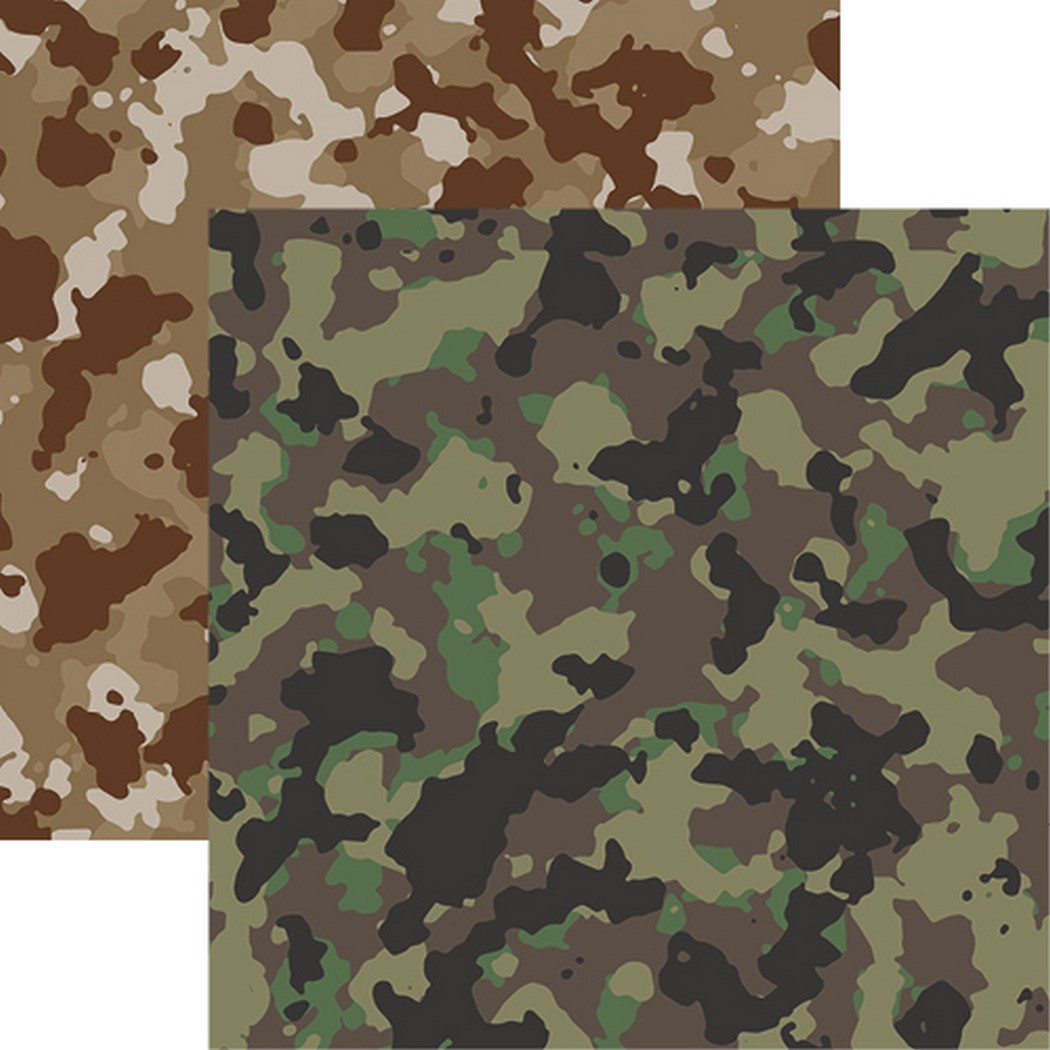 Hunter's Paradise: Hunter's Camo Double-Sided Paper