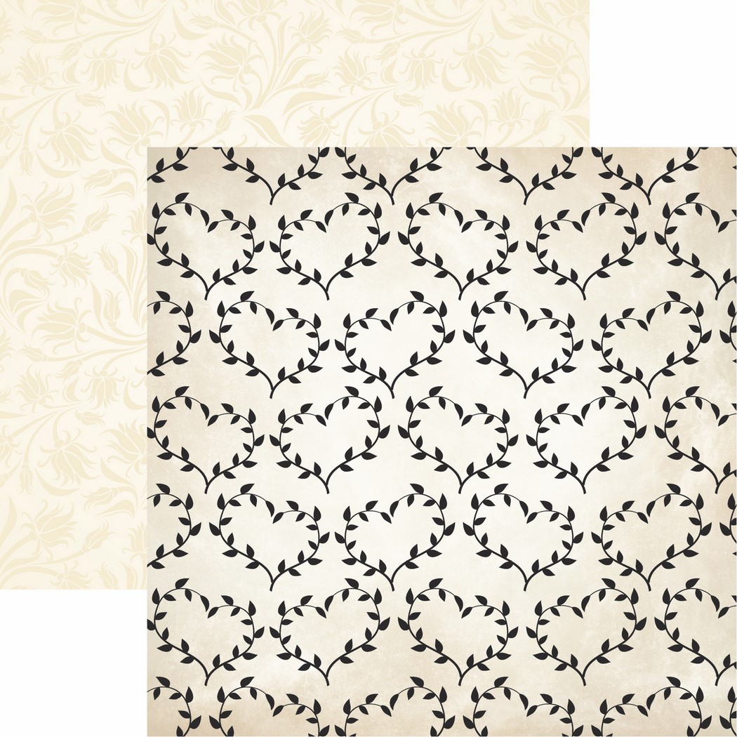 In Loving Memory: Love Scrapbook Paper