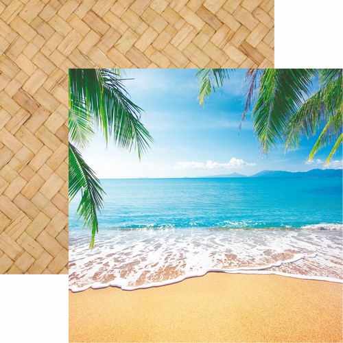 Island Princess: Ocean Scrapbook Paper