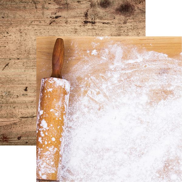 In the Kitchen Collection: Rolling Pin Double-Sided Paper