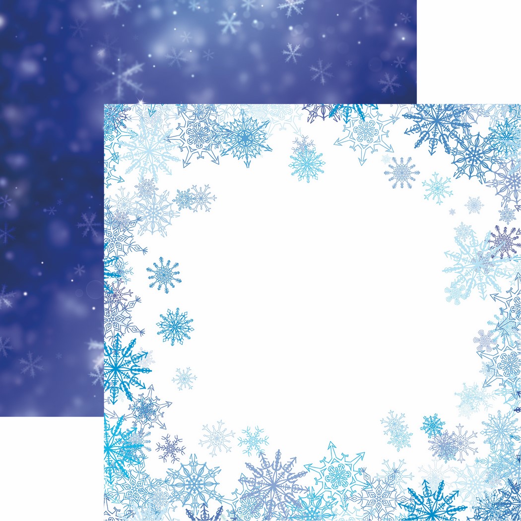 Jack Frost: Frosted Scrapbook Paper