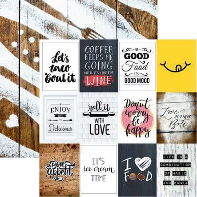 Love at First Bite: Tasty Scrapbook Paper