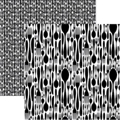 Love at First Bite: Eat Up Scrapbook Paper