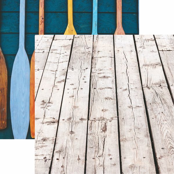 Lake Life: Dockside Scrapbook Paper