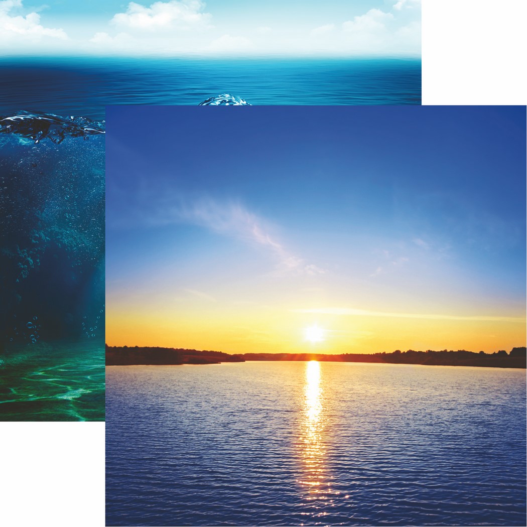 Lake Life: Lake Love Scrapbook Paper