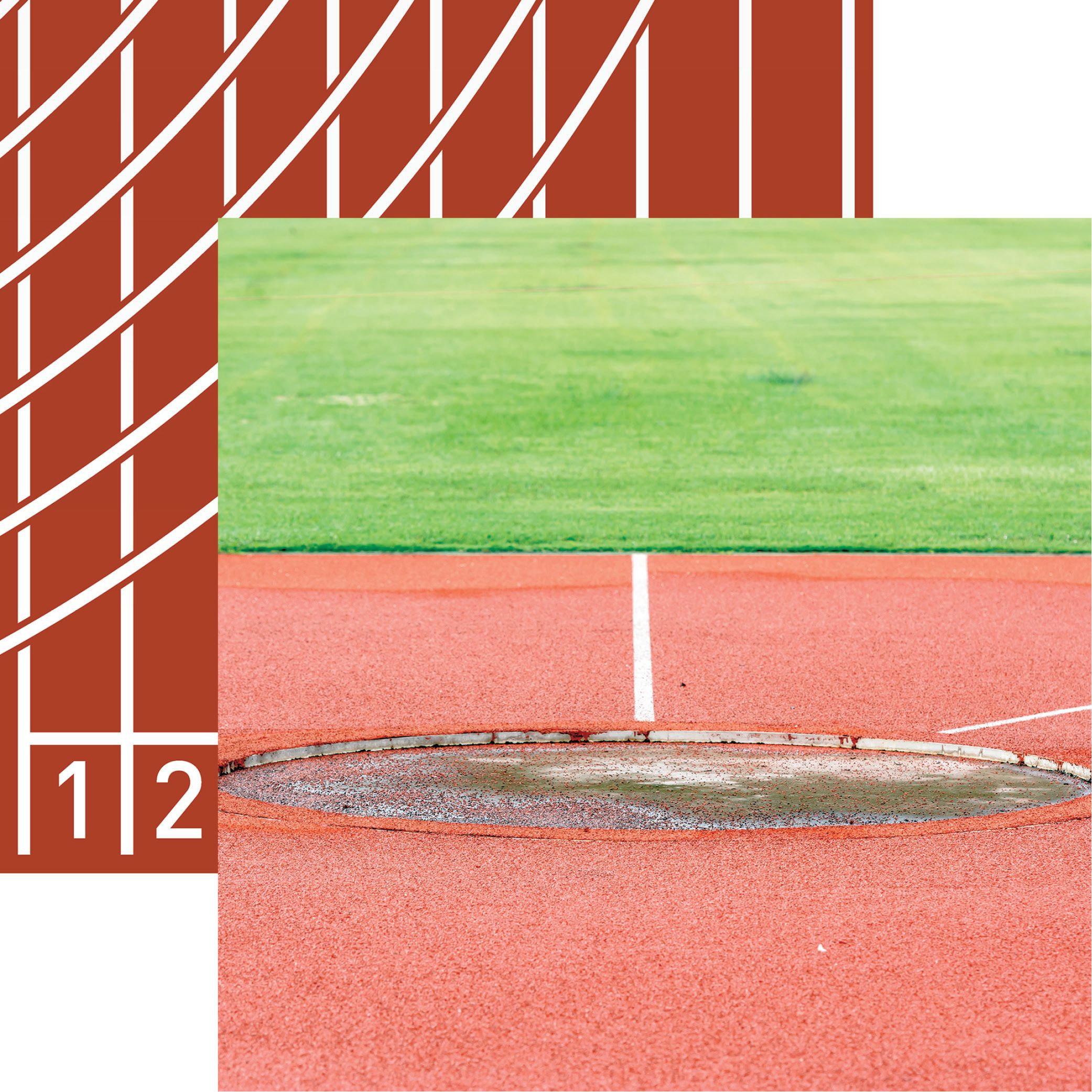 Reminisce Let's Play Track and Field: Discus Energy DS Paper