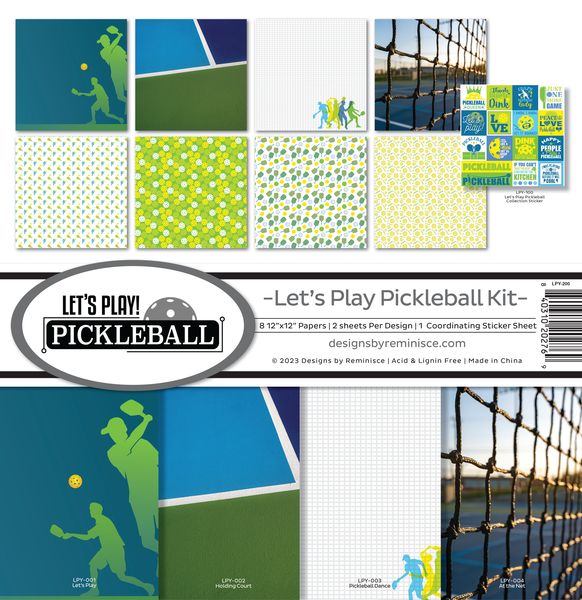 Let's Play Pickleball Collection Kit