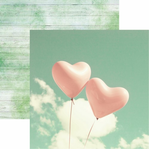 Modern Wedding: Love Scrapbook Paper