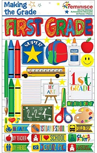 Making the Grade: First Grade Stickers