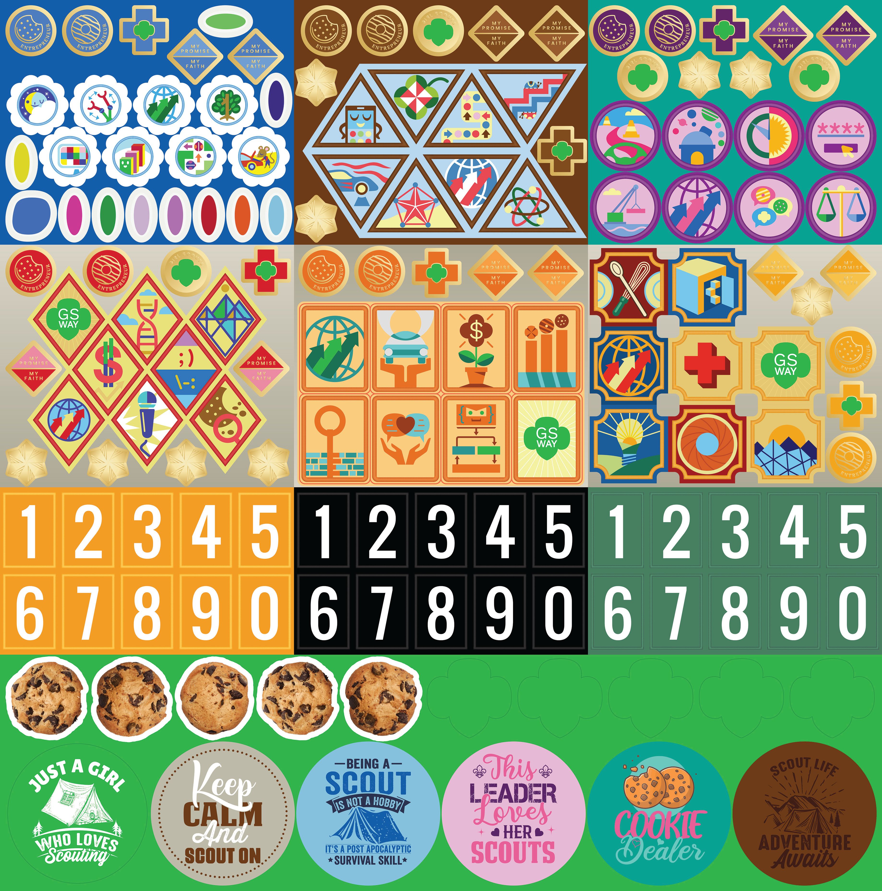 My Troop 12 x12 Sticker