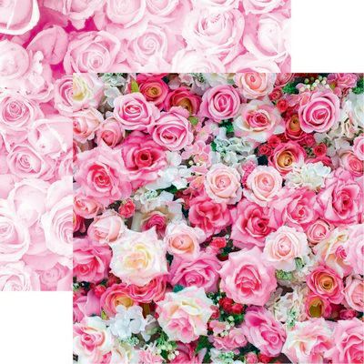 Made with Love: Rose Bouquet Scrapbook Paper