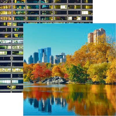 New York: Central Park Scrapbook Paper