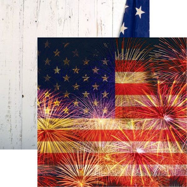 Old Glory: Stars & Stripes Paper