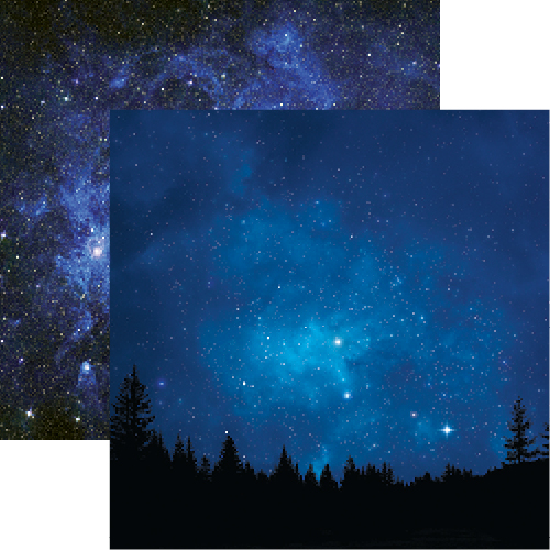 Outer Space: Under the Stars Double-Sided Paper