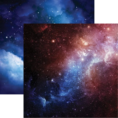 Outer Space: Deep Space Double-Sided Paper