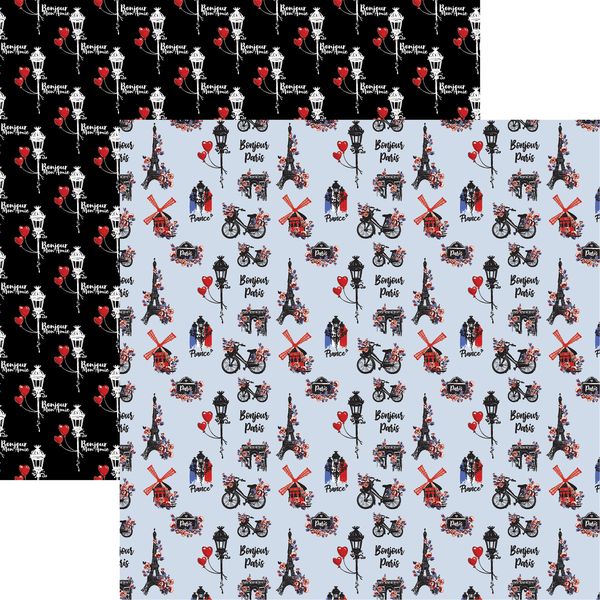 Parisian Cafe: Bonjour Mon Amie DS Paper