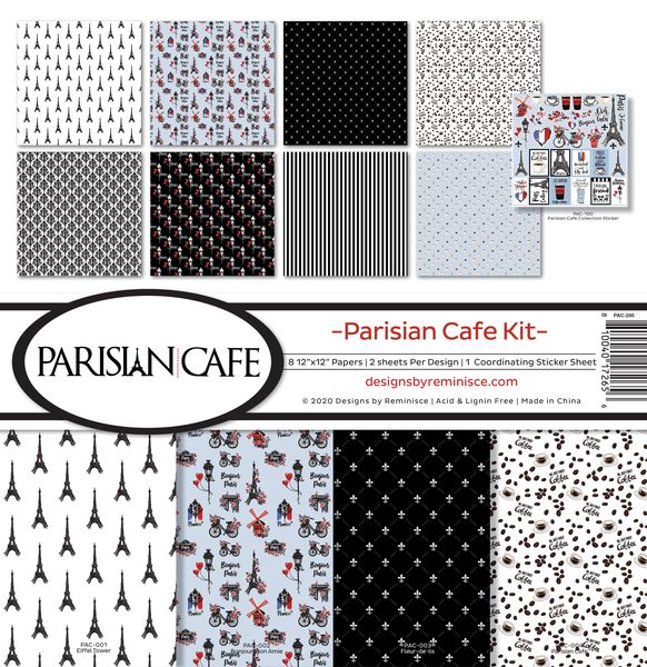 Parisian Cafe Collection Kit