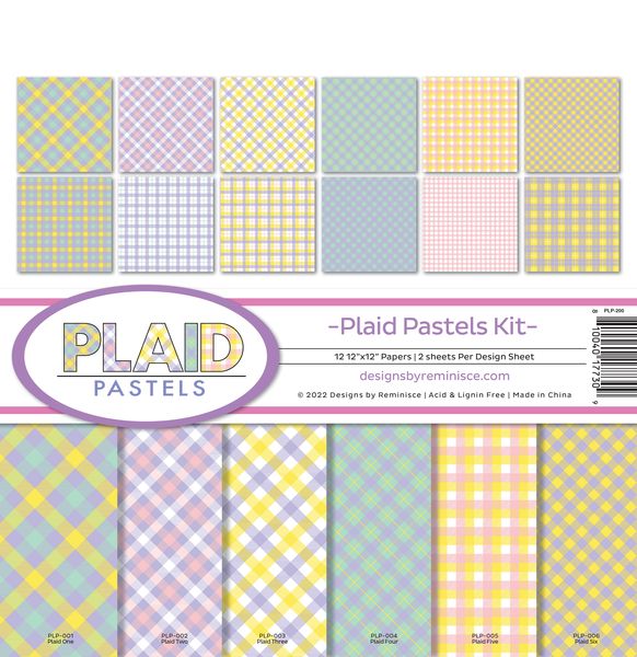 Plaid Pastels Collection Kit