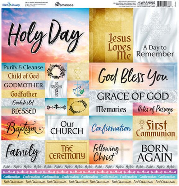 Rites of Passage 12x12 Sticker