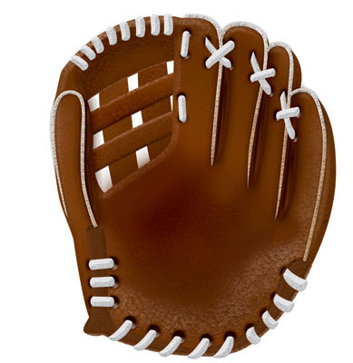Baseball Glove Die Cut