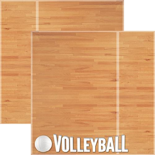 Real Sports: Volleyball Paper Scrapbook Paper