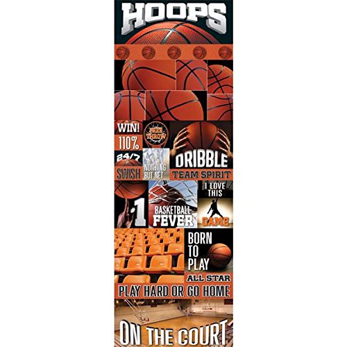 Real Sport: Basketball Die-Cut Cardstock Sticker