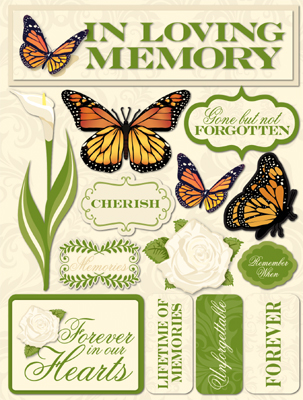 Memories 3D Sticker