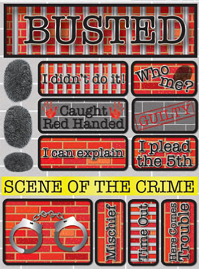 Signature Series 3 - Busted Stickers