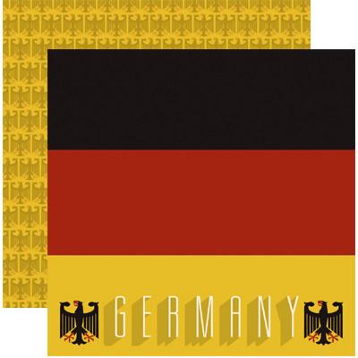 Germany Scrapbook Paper