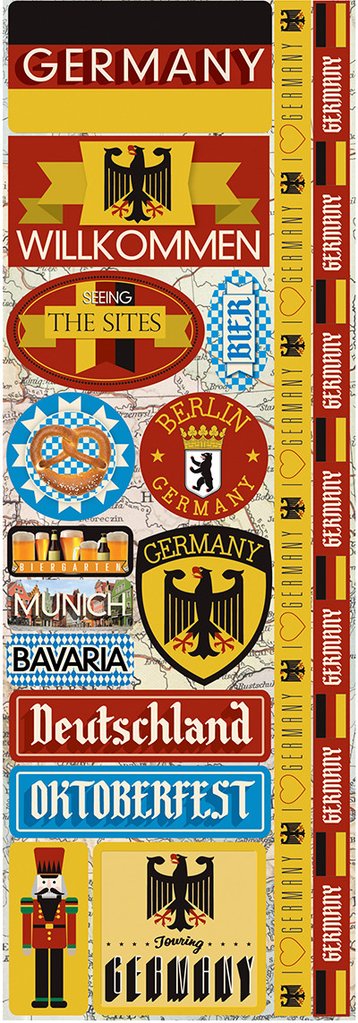 Germany Combo Sticker