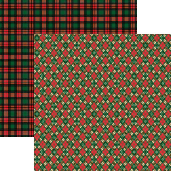 Rustic Christmas: Rustic Plaid DS Paper