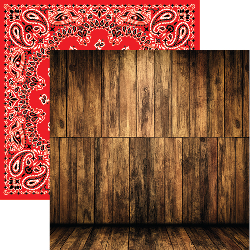 Saddle Up: At the Stables Double-Sided Paper