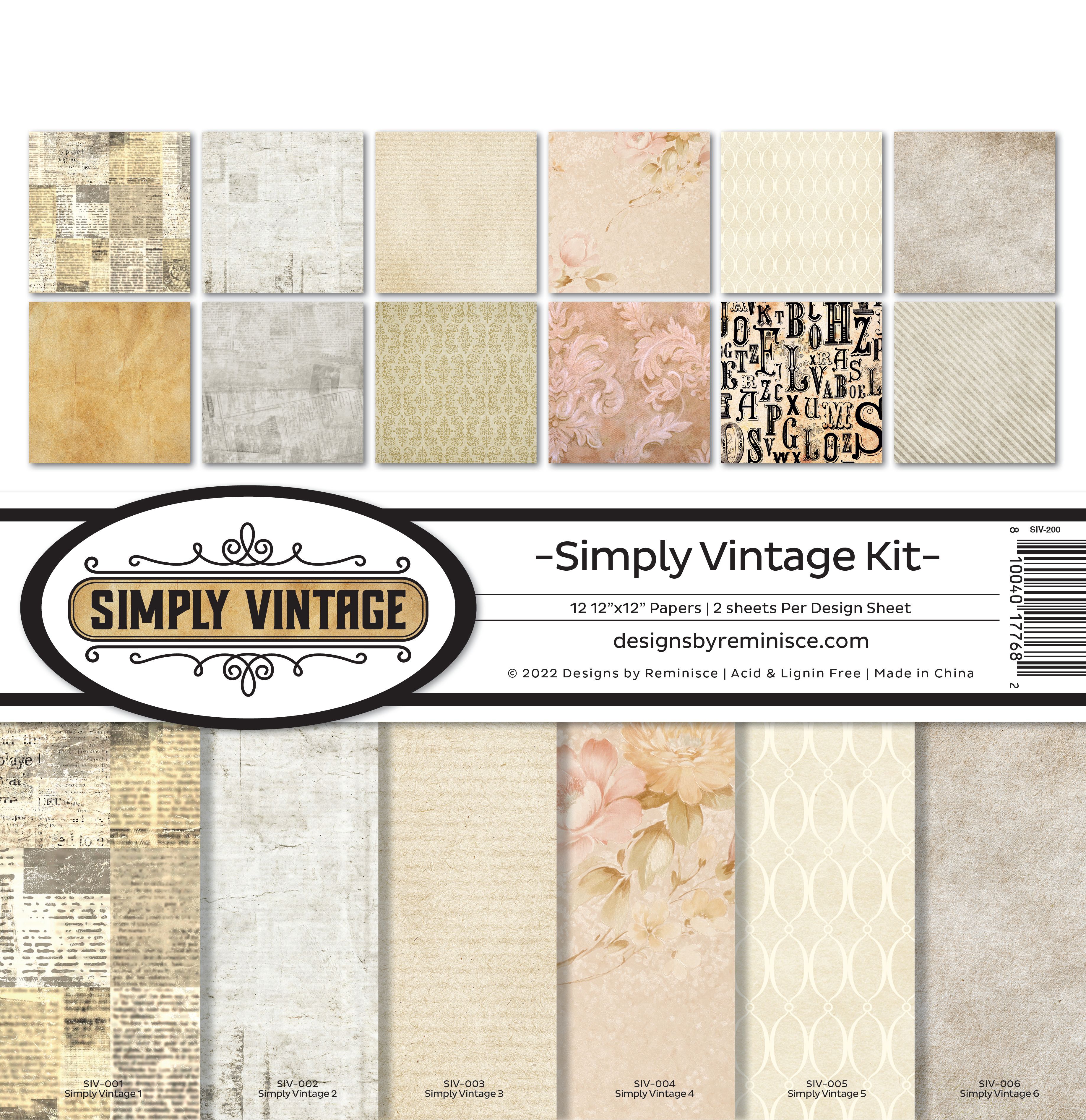 Simply Vintage Collection Kit