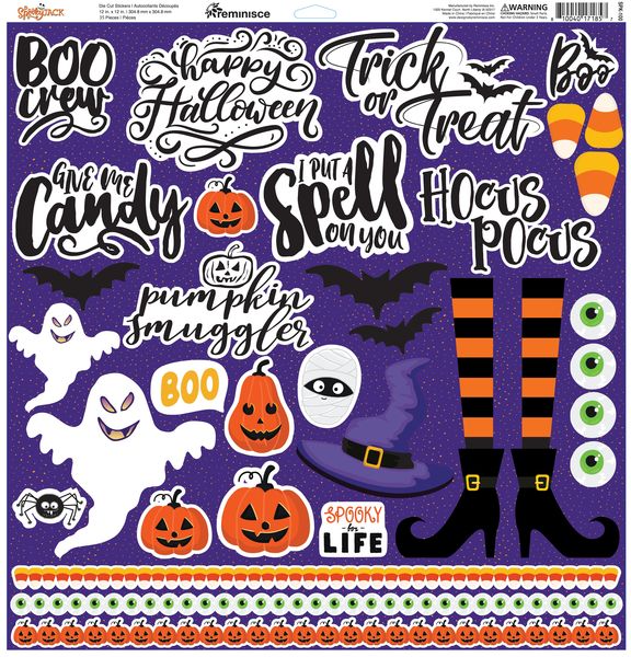 Spooky Jack Custom Sticker