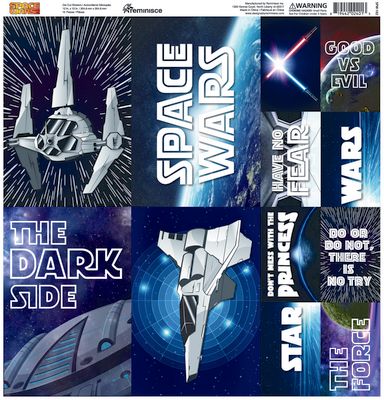 Space Wars 2 Poster Sticker