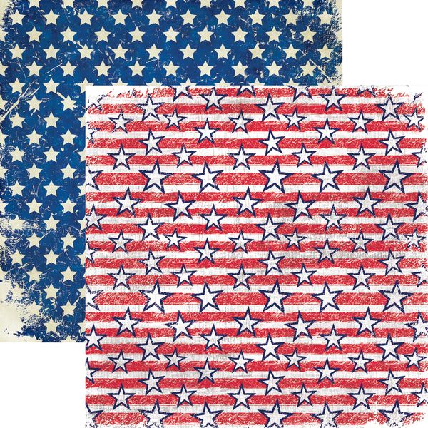 Star Spangled Spectacular: Stars and Bars DS Paper