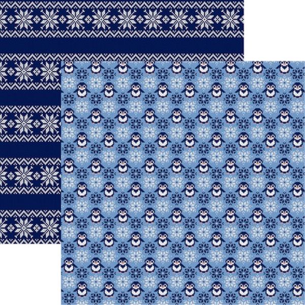 Santa's Sweater: Penguin Sweater Paper