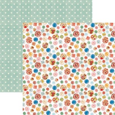 Stitch & Sew: Cute As A Button DS Paper