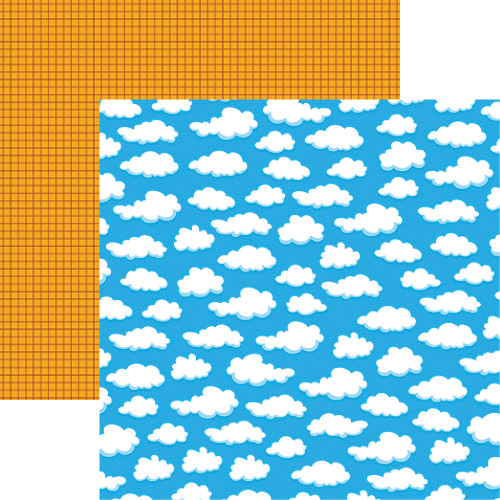 Toy Box: Cloudy Day Double-Sided Paper
