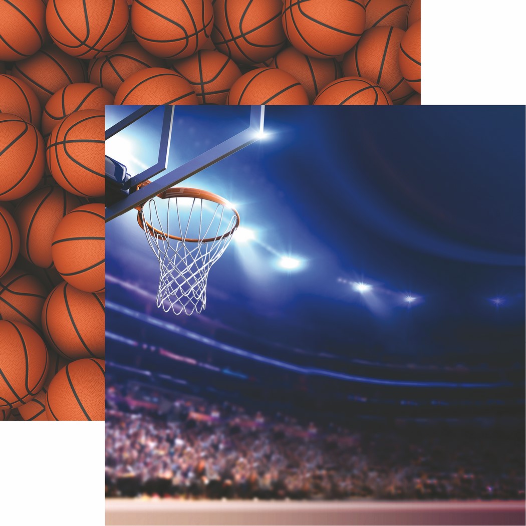 The Basketball Collection 2: Arena Scrapbook Paper