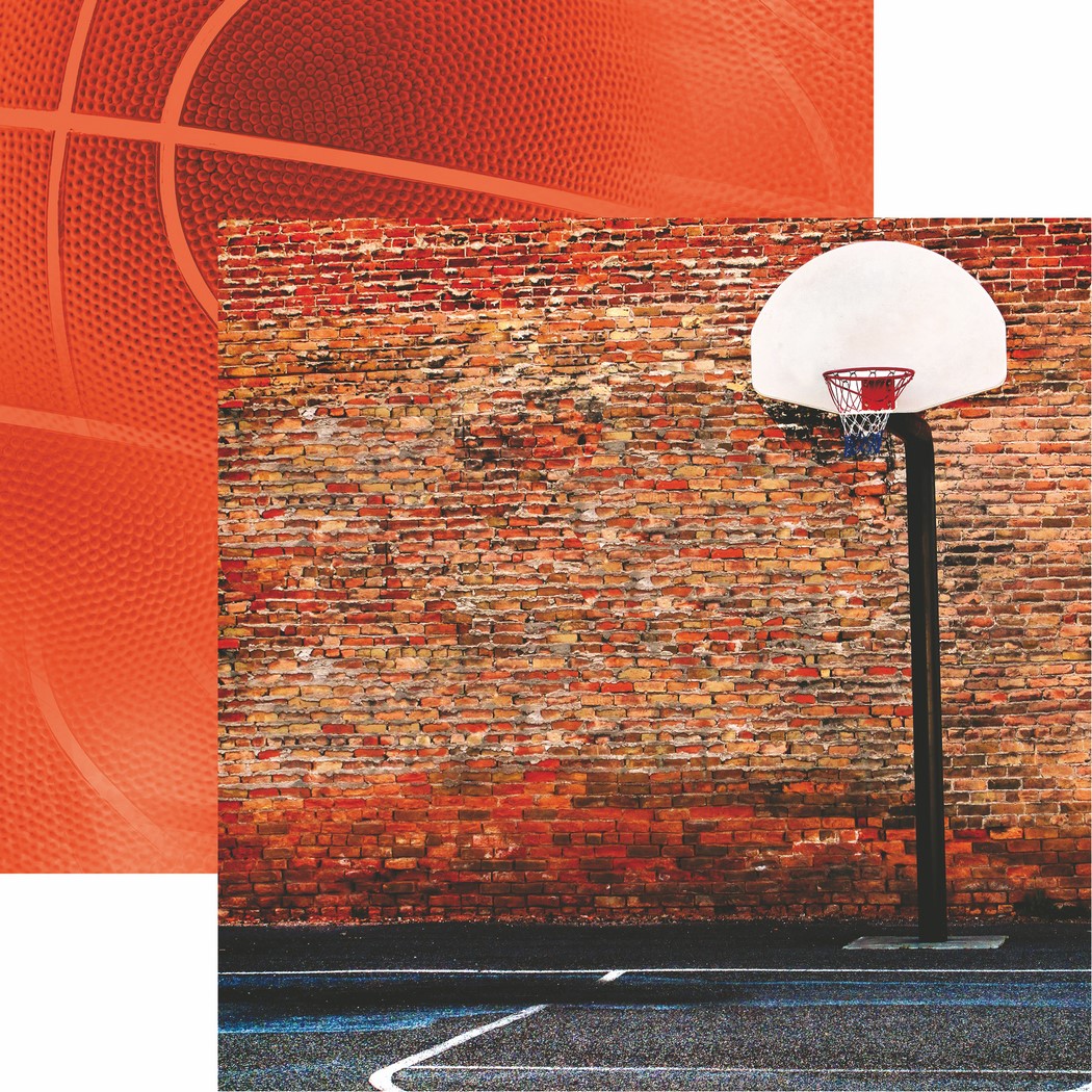 The Basketball Collection 2: Streetball Scrapbook Paper