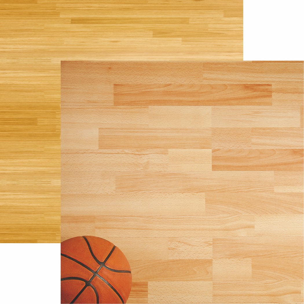 The Basketball Collection 2: Hardwood Scrapbook Paper